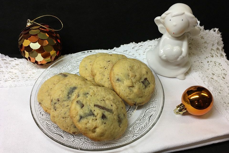Cookies mit gesalzenen Erdnüssen