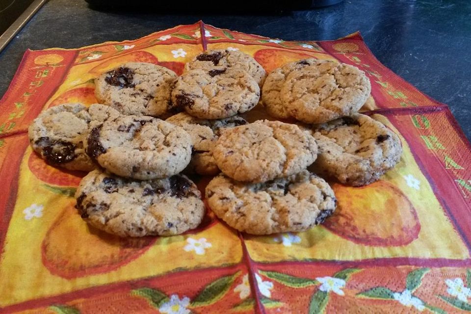 Köstliche Schoko-Cookies, wie bei Millies Cookies