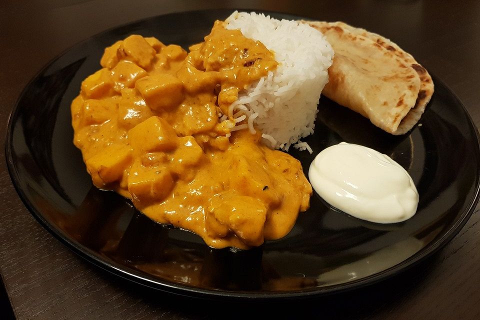 Indisches Chicken-Mango-Curry