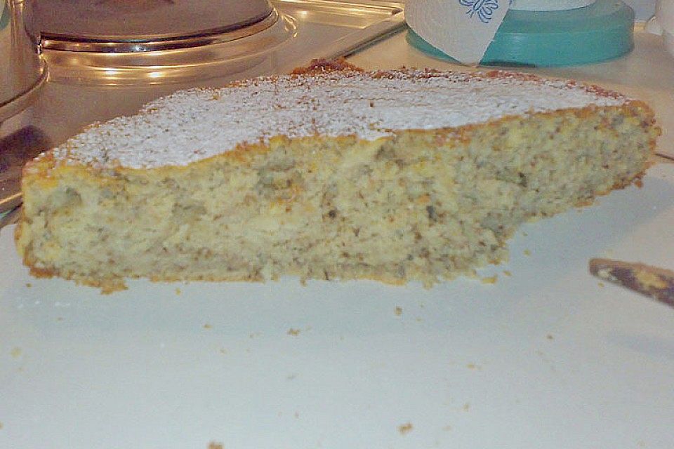 Apfel - Walnuss - Kuchen
