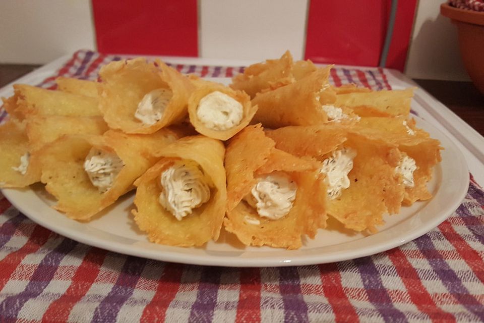 Low Carb Parmesan-Gouda-Chips
